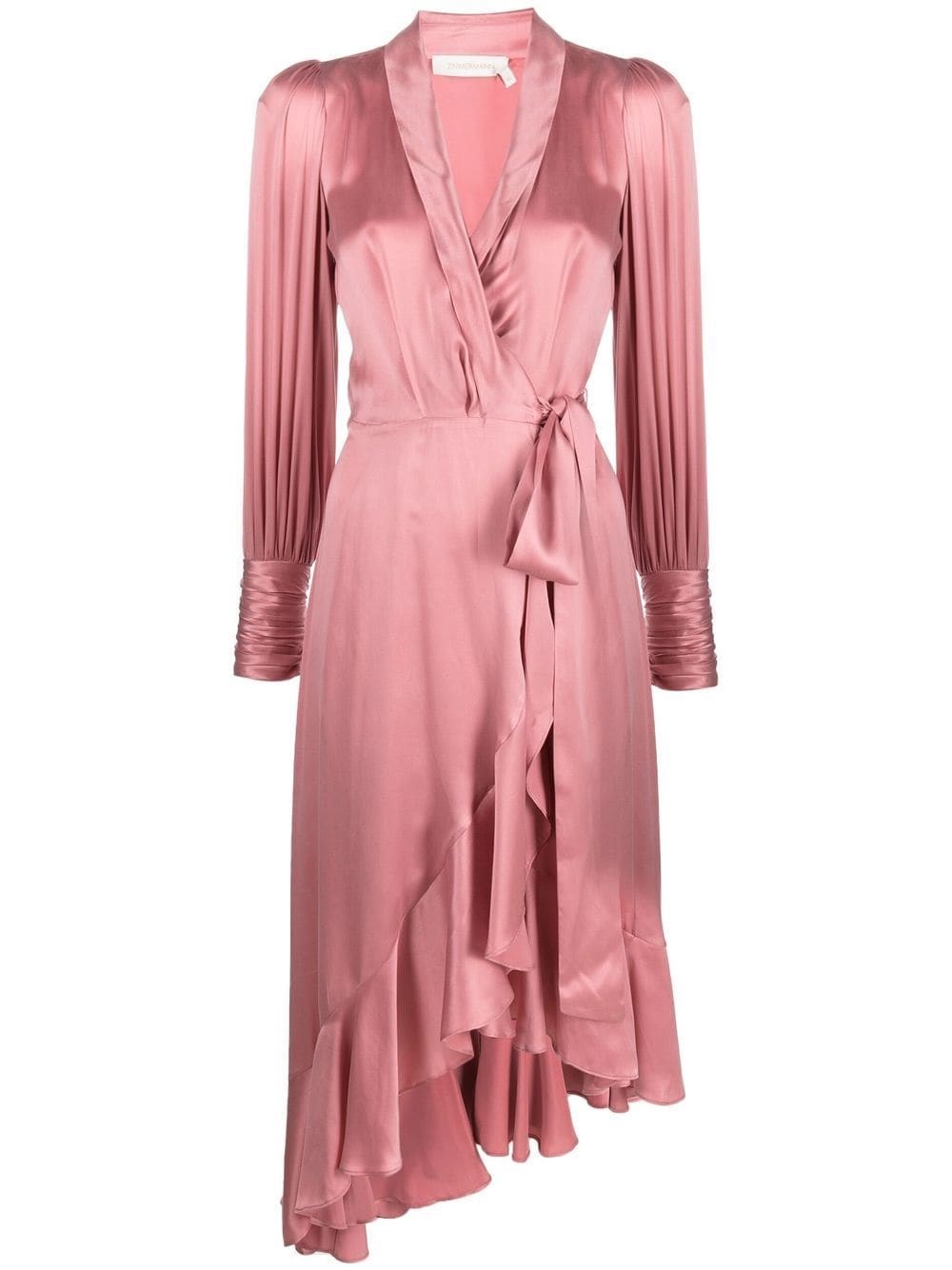 Zimmermann Dress In Pink & Purple | ModeSens