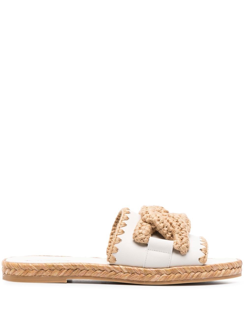Shop Tod's Sandals In Nude & Neutrals
