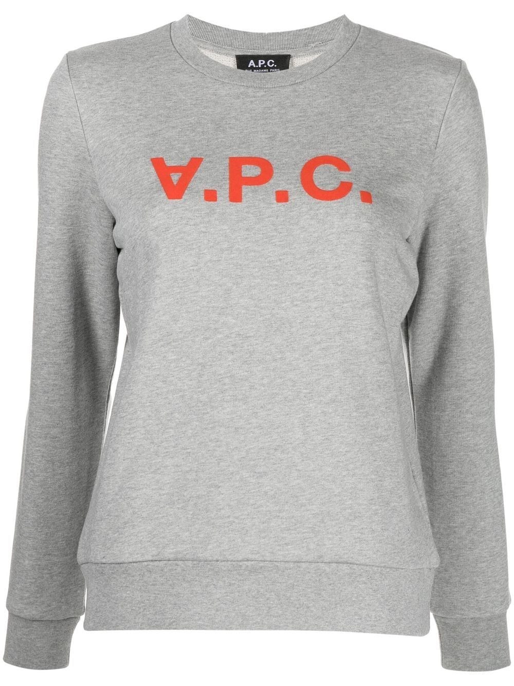 Shop Apc Viva Sweater In Grey