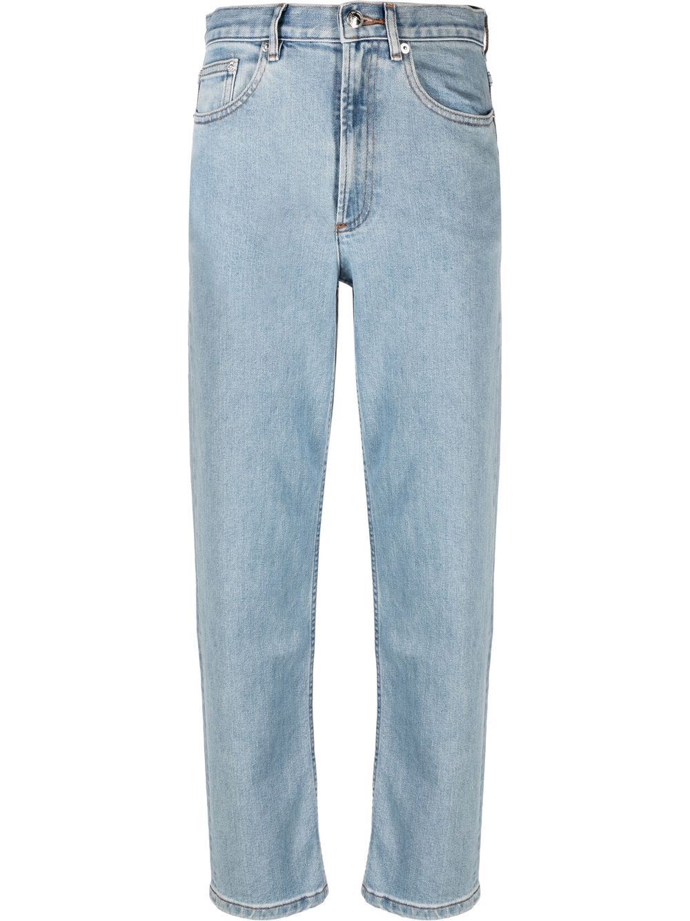 Apc A.p.c. Jeans "martin" In Blue