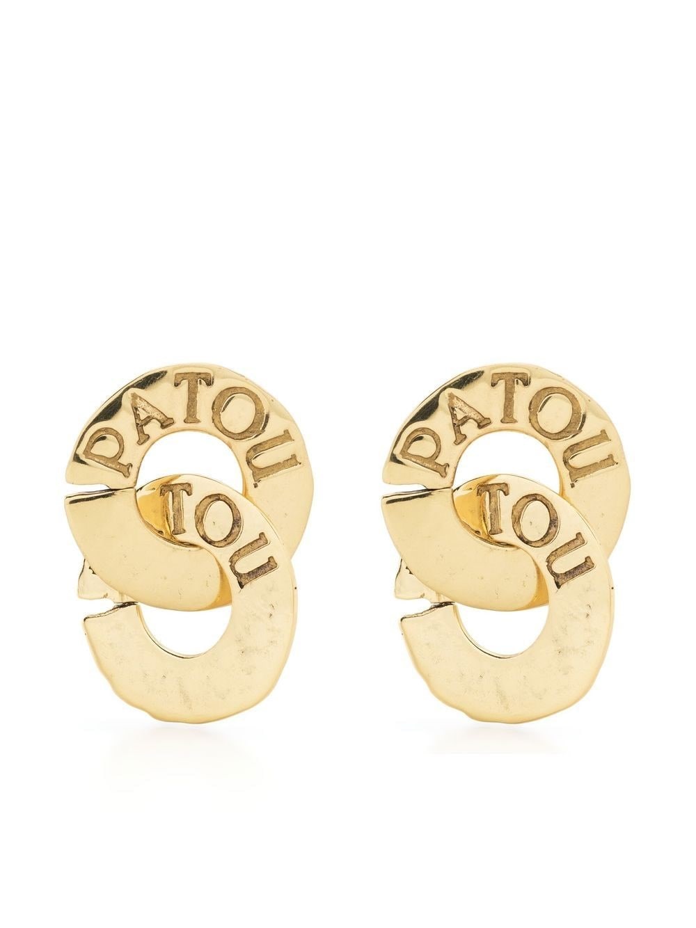 Shop Patou Earrings In Metallic