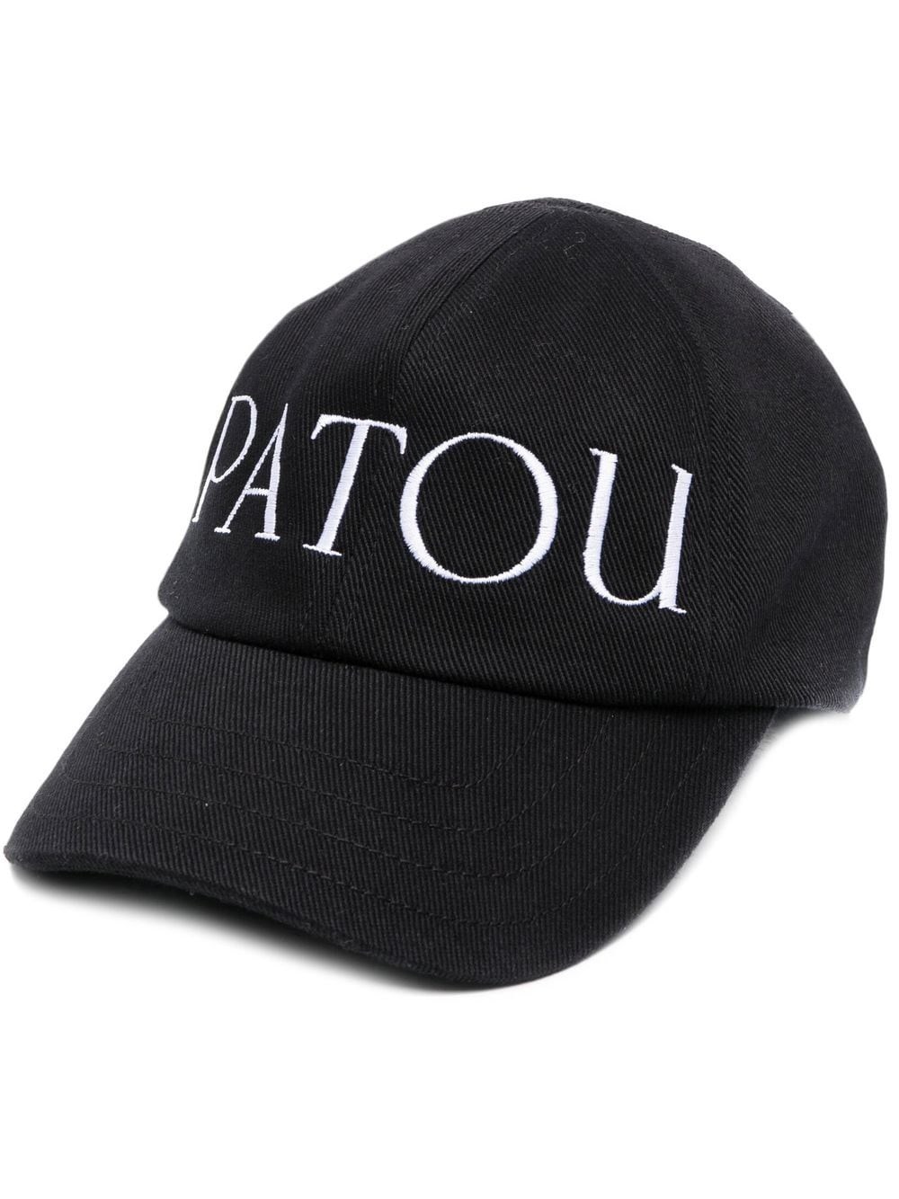 Shop Patou Logo Cap In Black