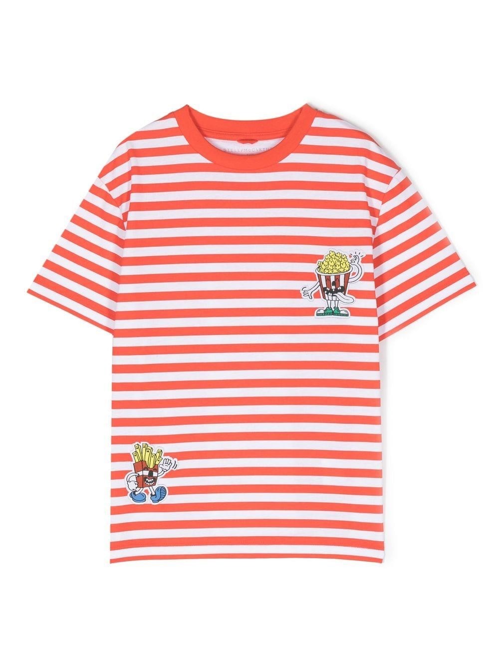 Stella Mccartney Printed T-shirt In Red