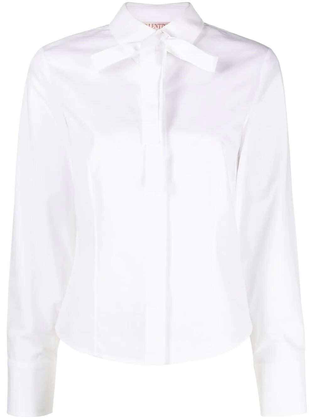 Bow collar shirt