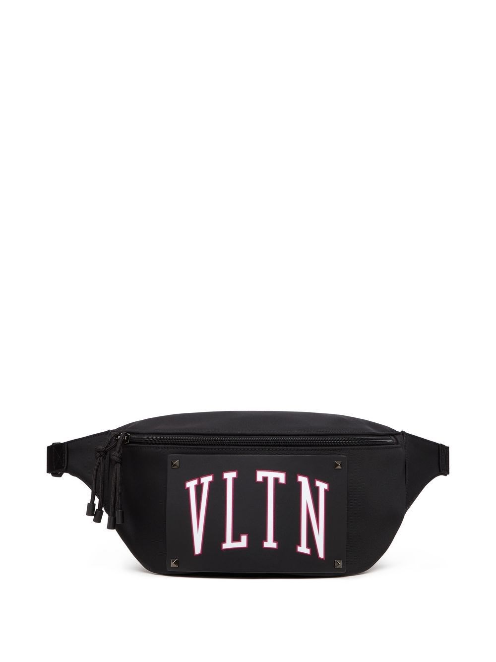 Valentino Garavani Logo Belt Bag In Black