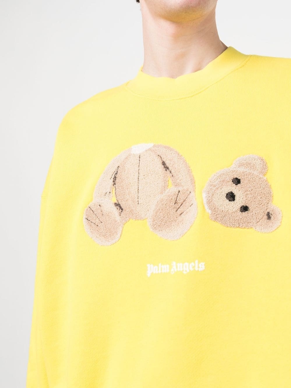 palm angels TEDDY BEAR SWEATER available on 52771