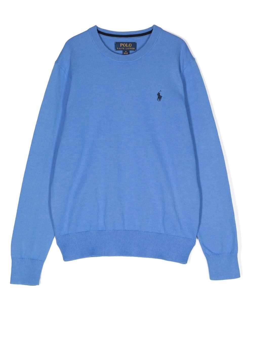 Shop Ralph Lauren Pullover In Blue