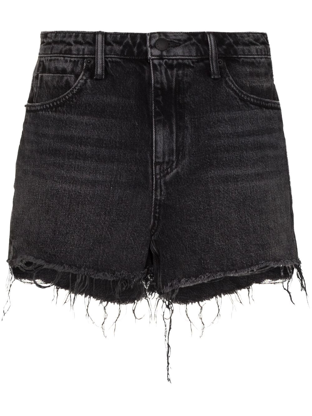 Shop Alexander Wang Shorts Bite In Grey