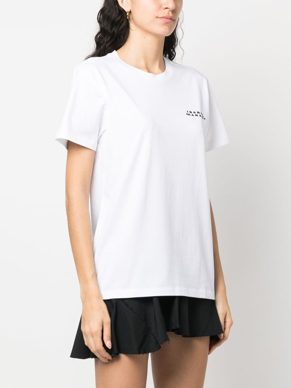 isabel marant LOGO T-SHIRT available on montiboutique.com - 54089