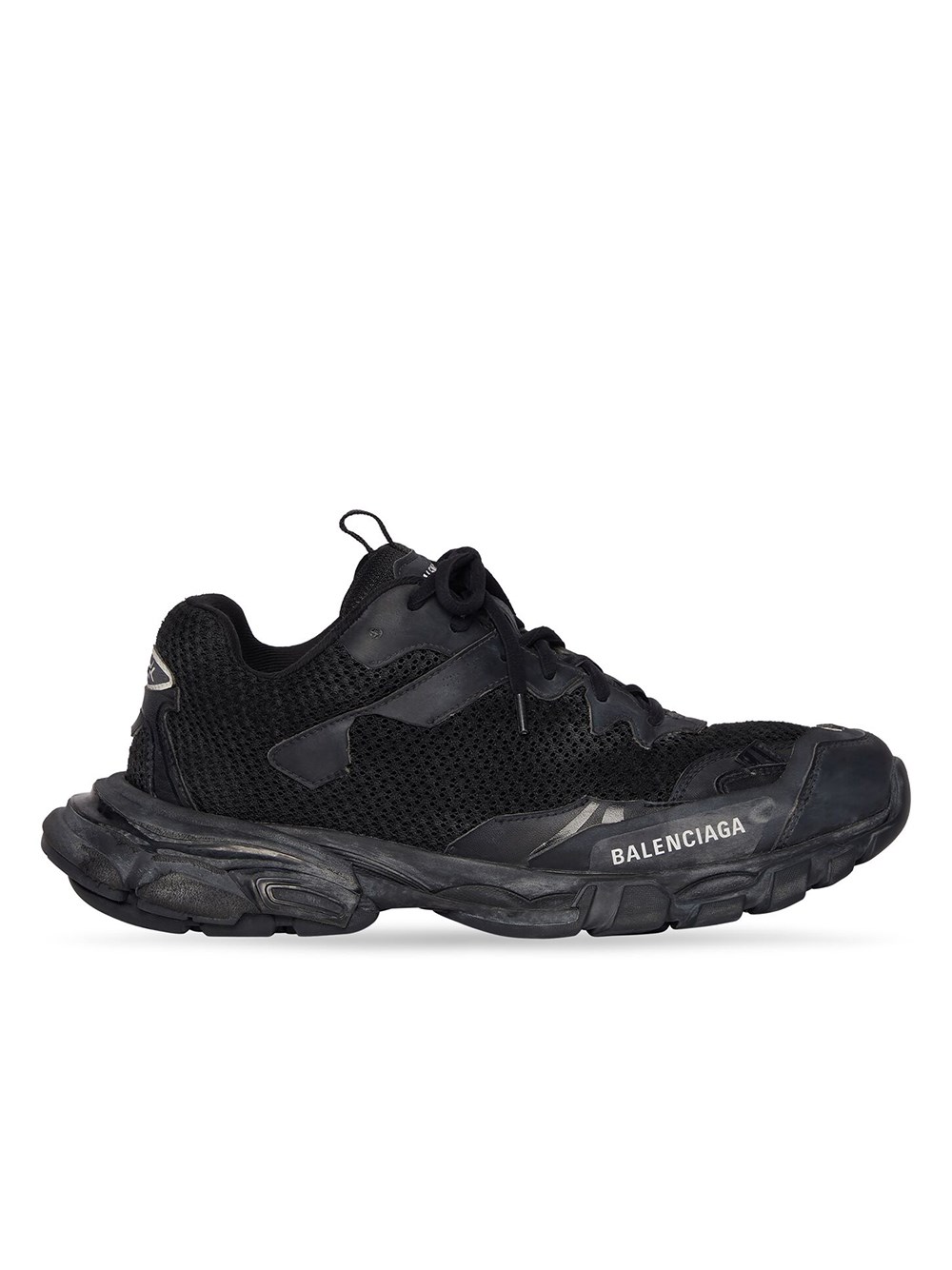 Shop Balenciaga Track Sneakers In Black