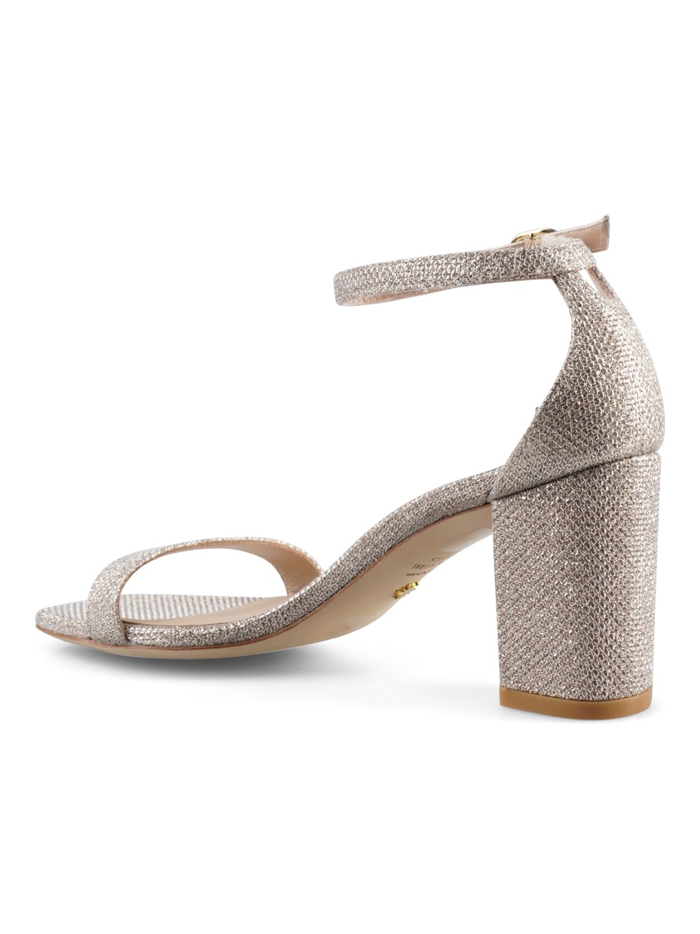 NUDISTCURVE 75 BLOCK SANDALS