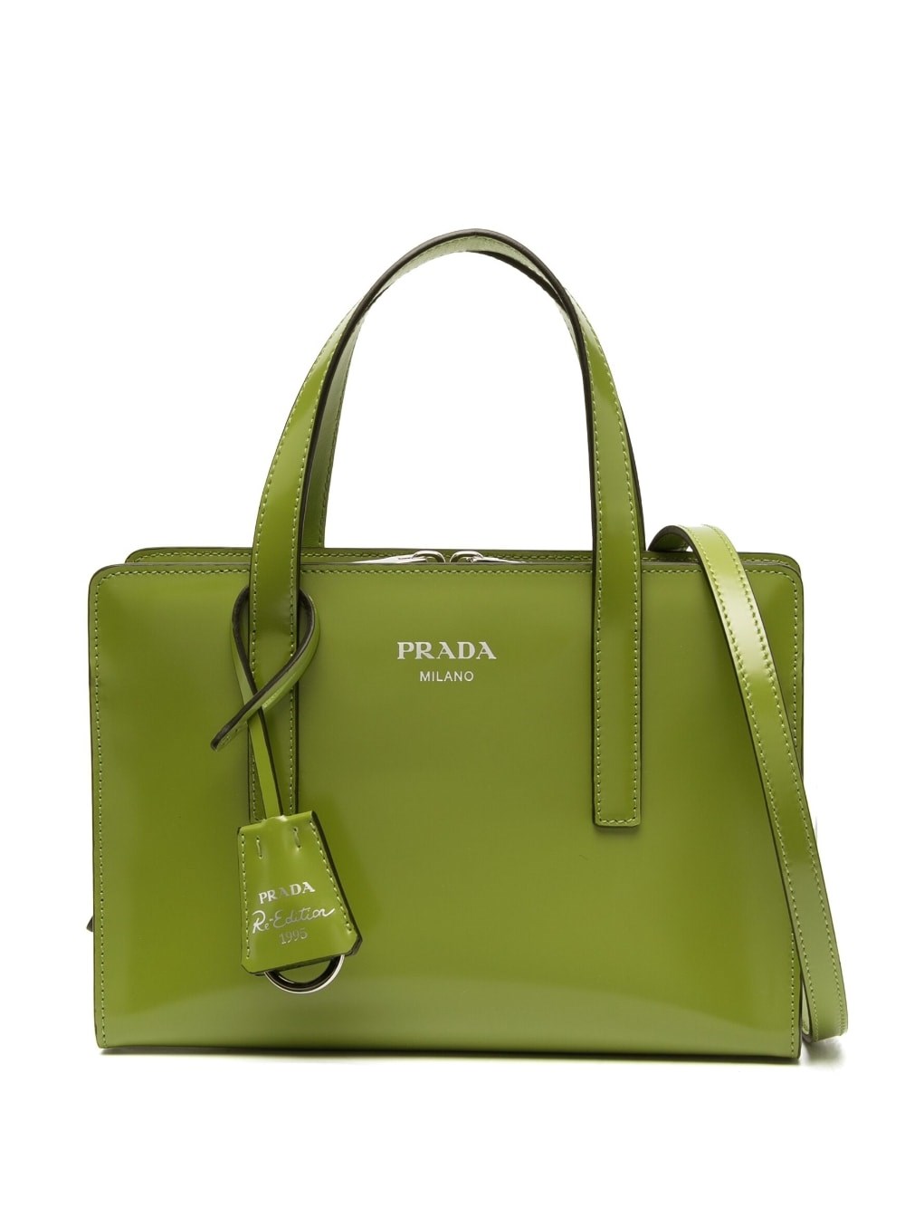 Prada Borsa a mano saffiano logo available on Monti Boutique - 47788