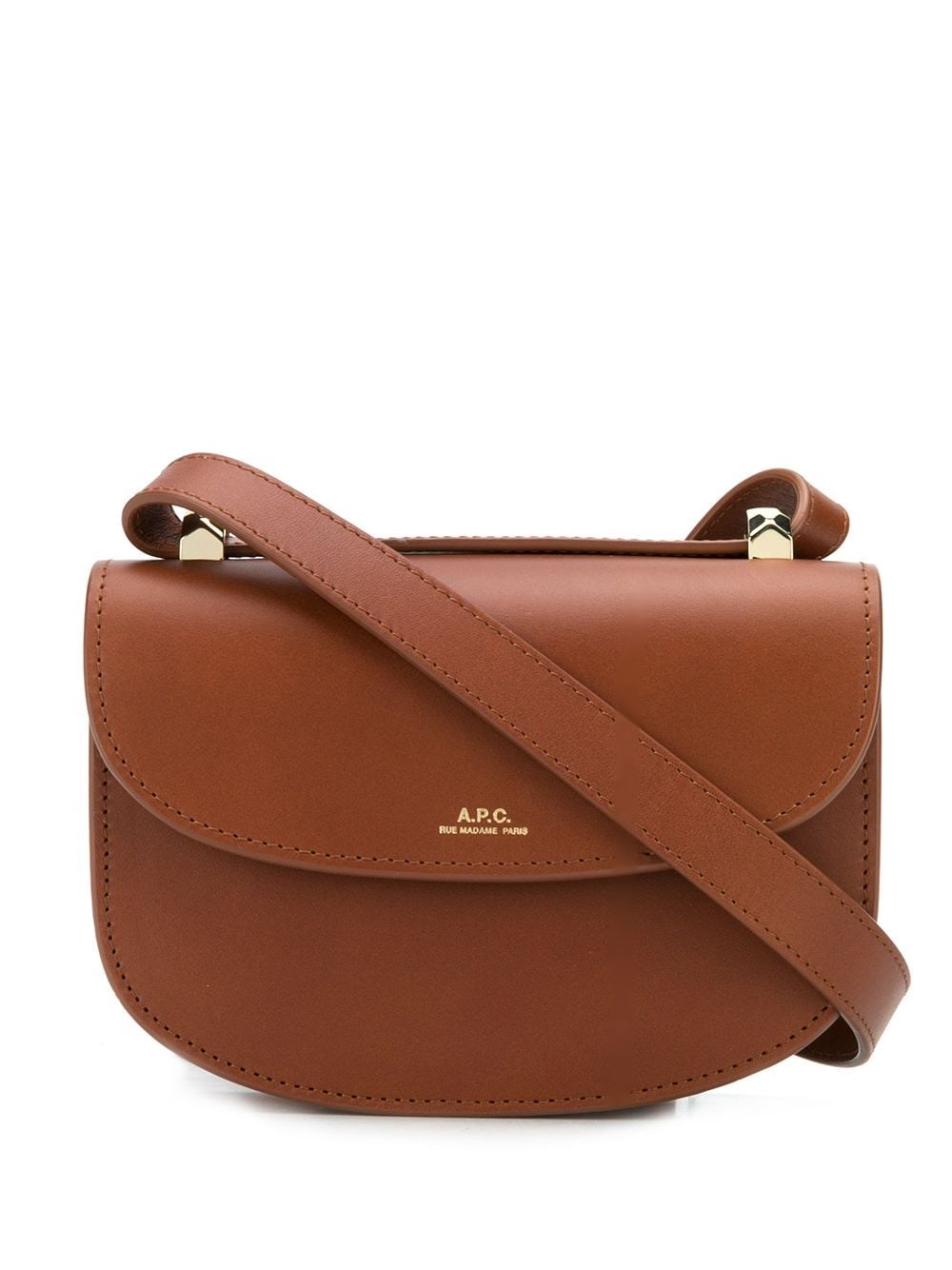 Shop Apc Geneve Bag In Brown