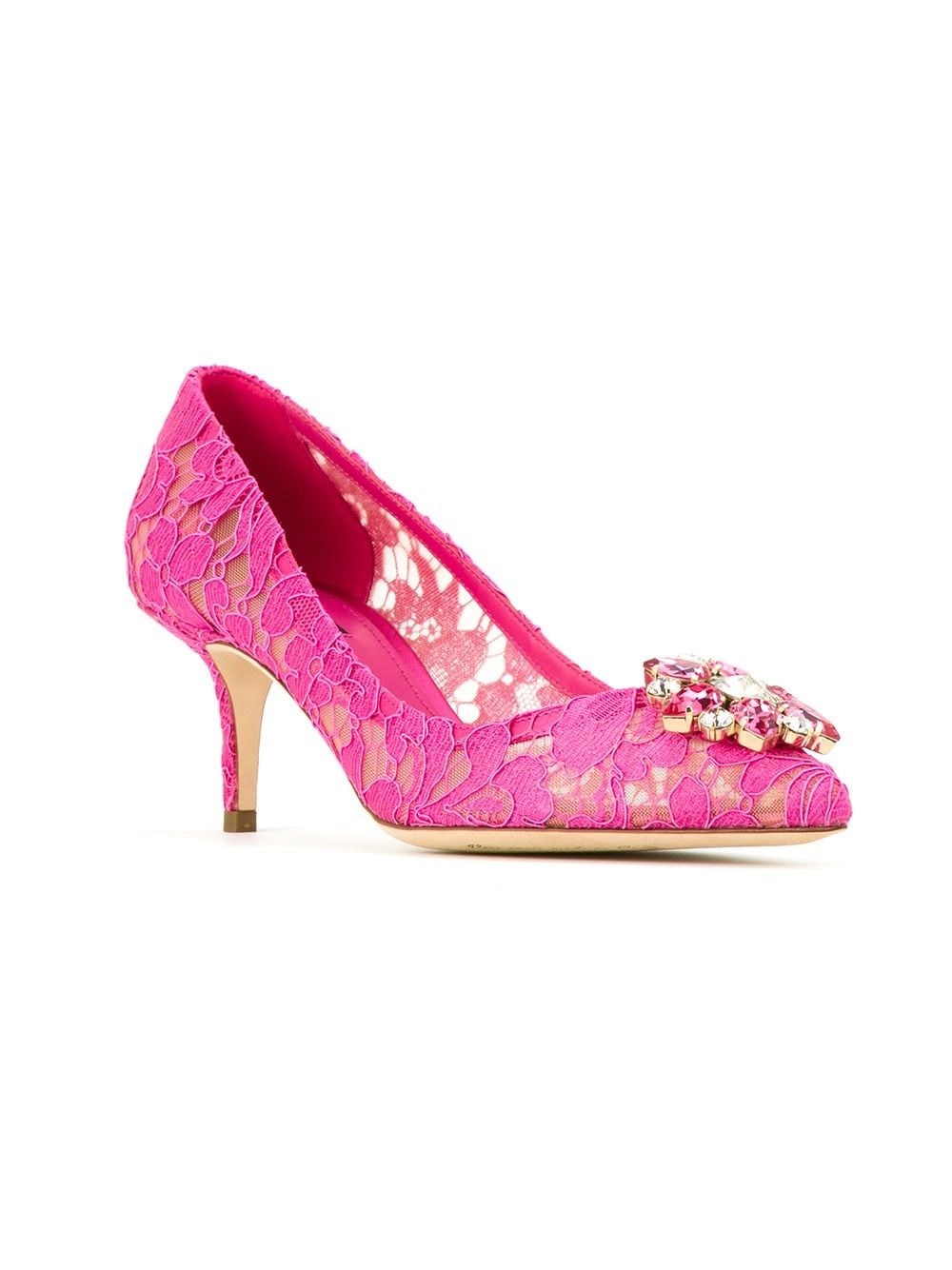  CHARMANT LACE PUMPS