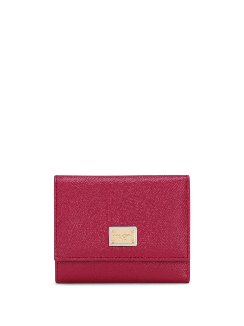 Dolce & Gabbana Dauphine Wallet In Pink & Purple