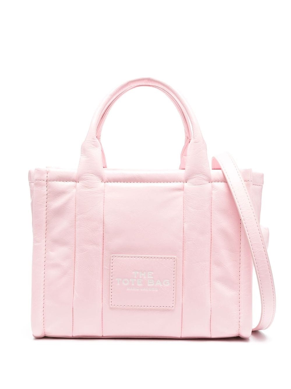 Marc Jacobs Micro Tote In Pink & Purple