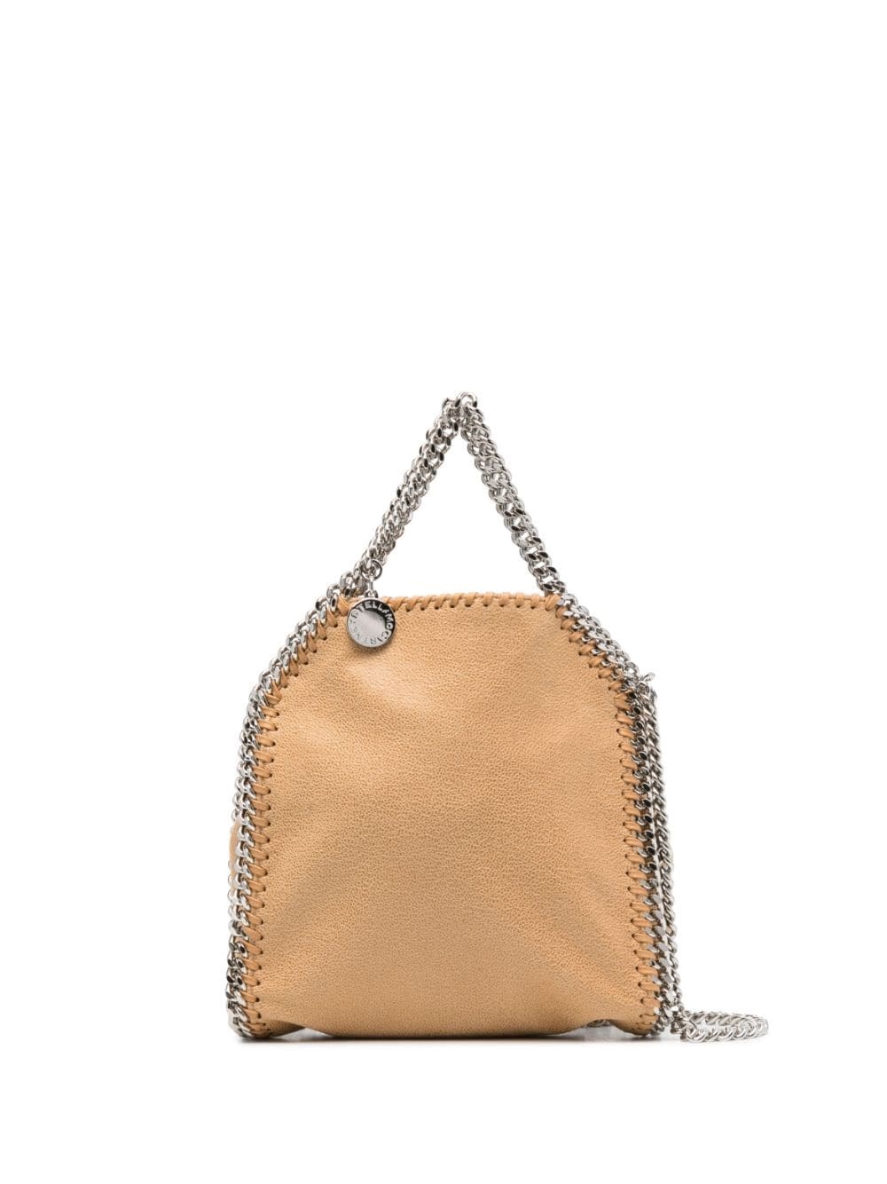 Stella Mccartney Shaggy Tiny Tote In Nude & Neutrals