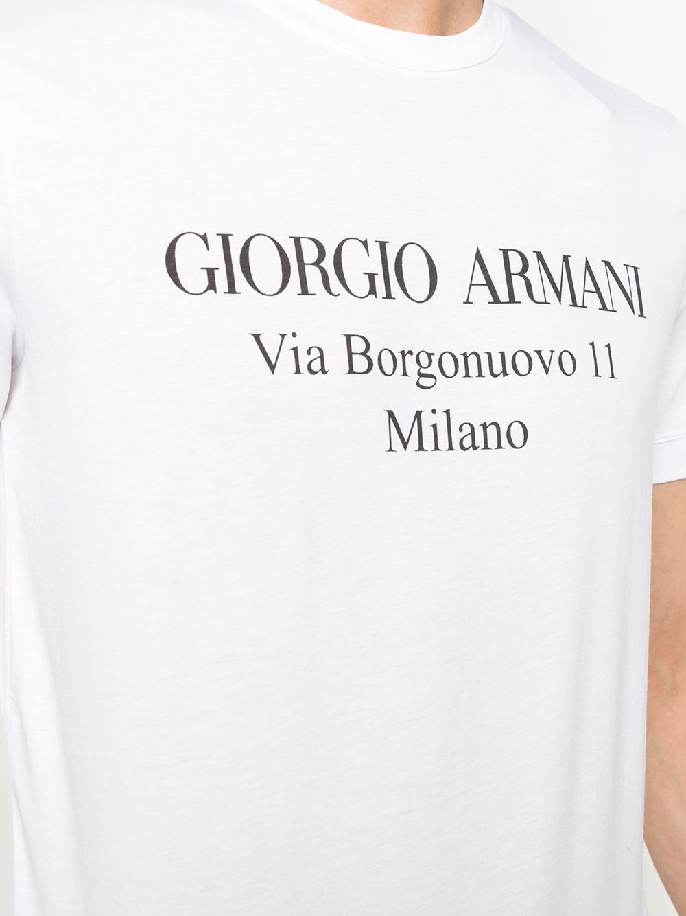 Giorgio armani T-shirt available on Monti Boutique - 51114