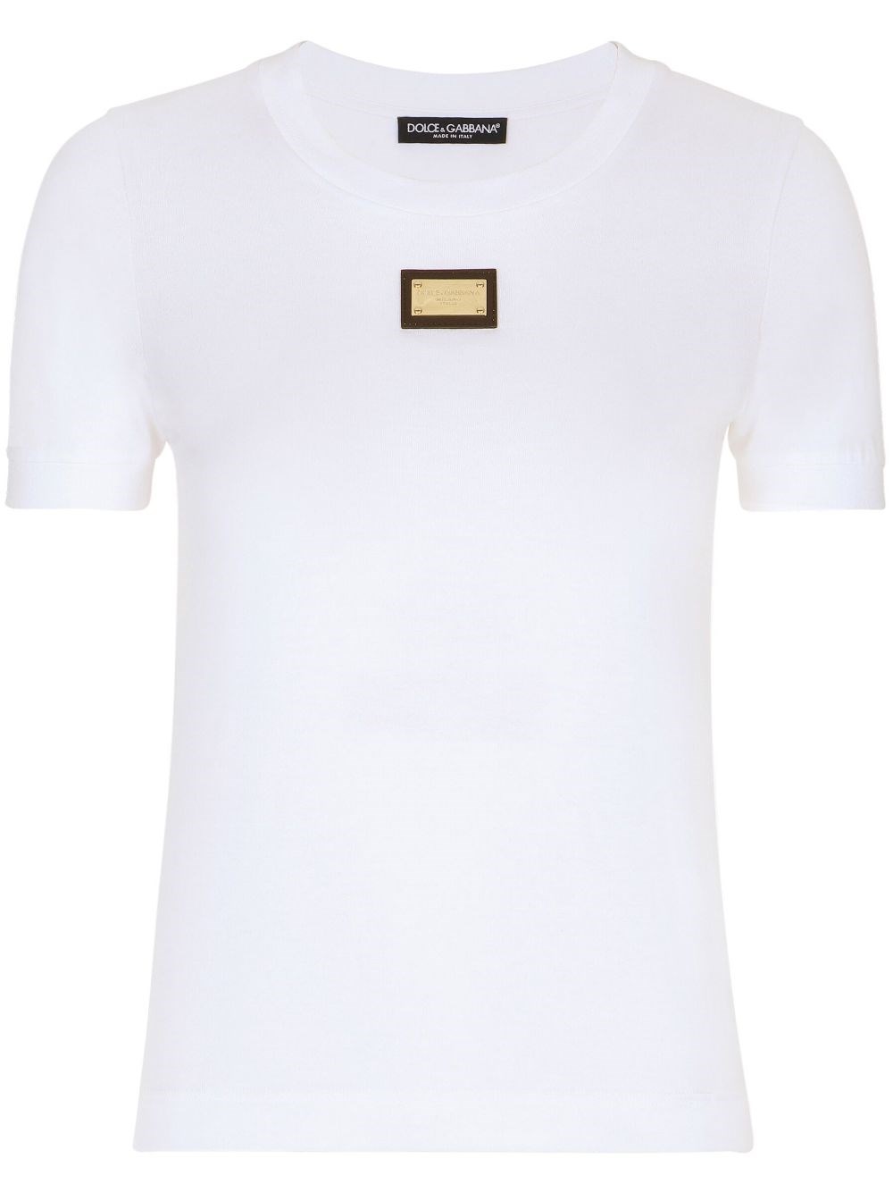 Shop Dolce & Gabbana T-shirt In White