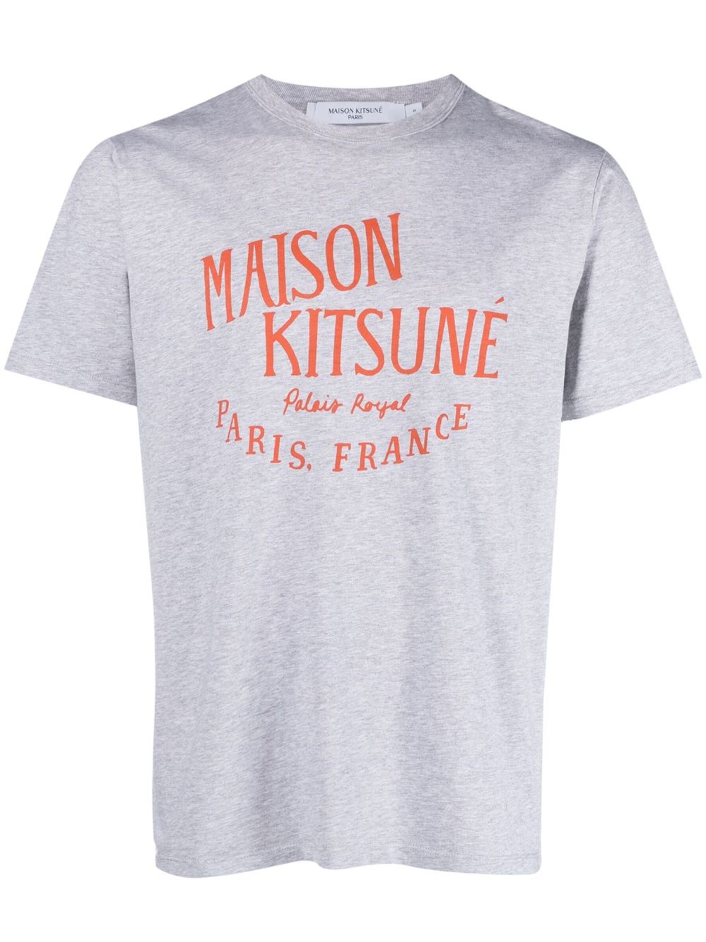 Shop Maison Kitsuné Printed T-shirt In Grey