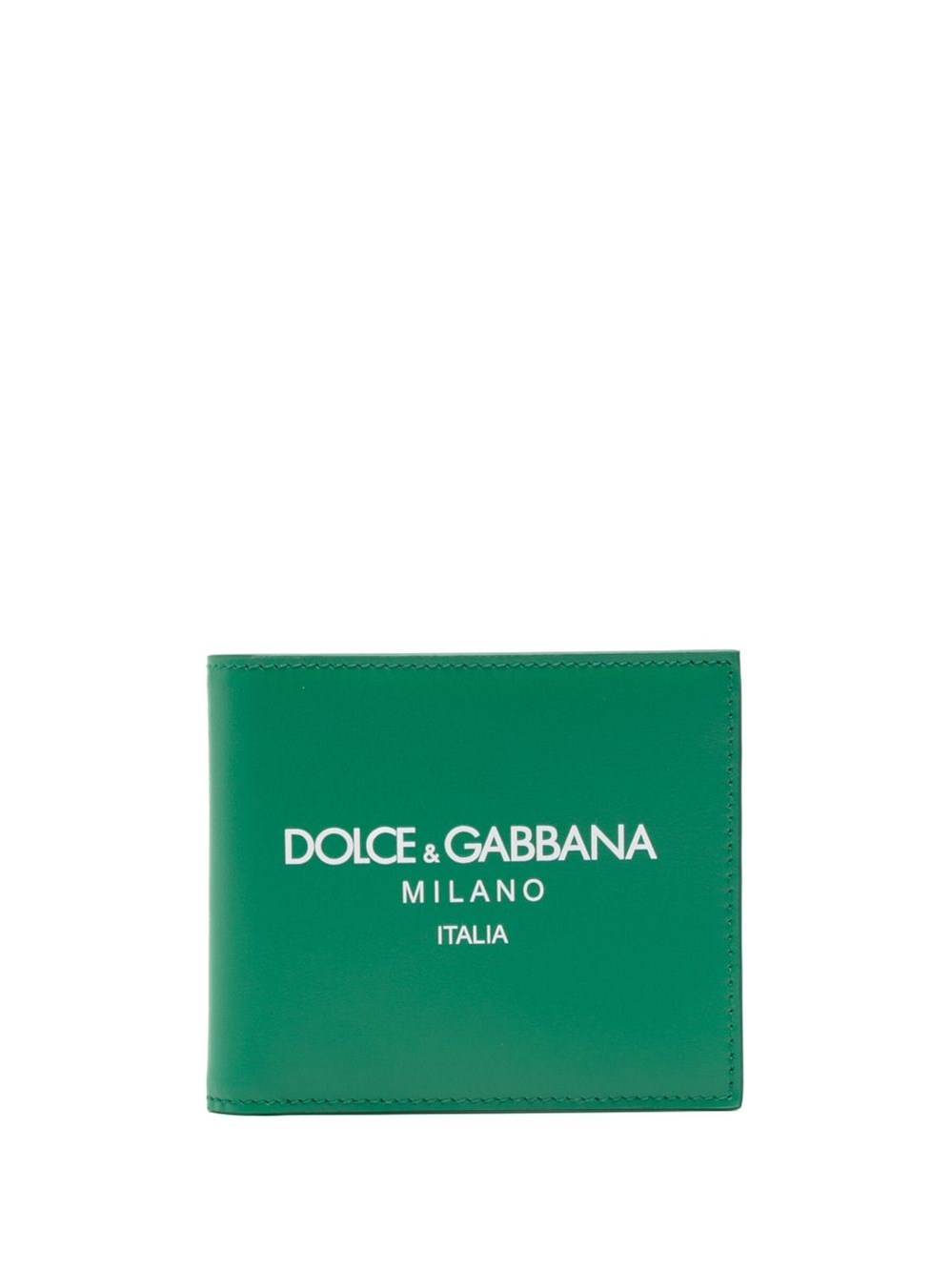 Dolce & Gabbana Portafoglio Logo In Green