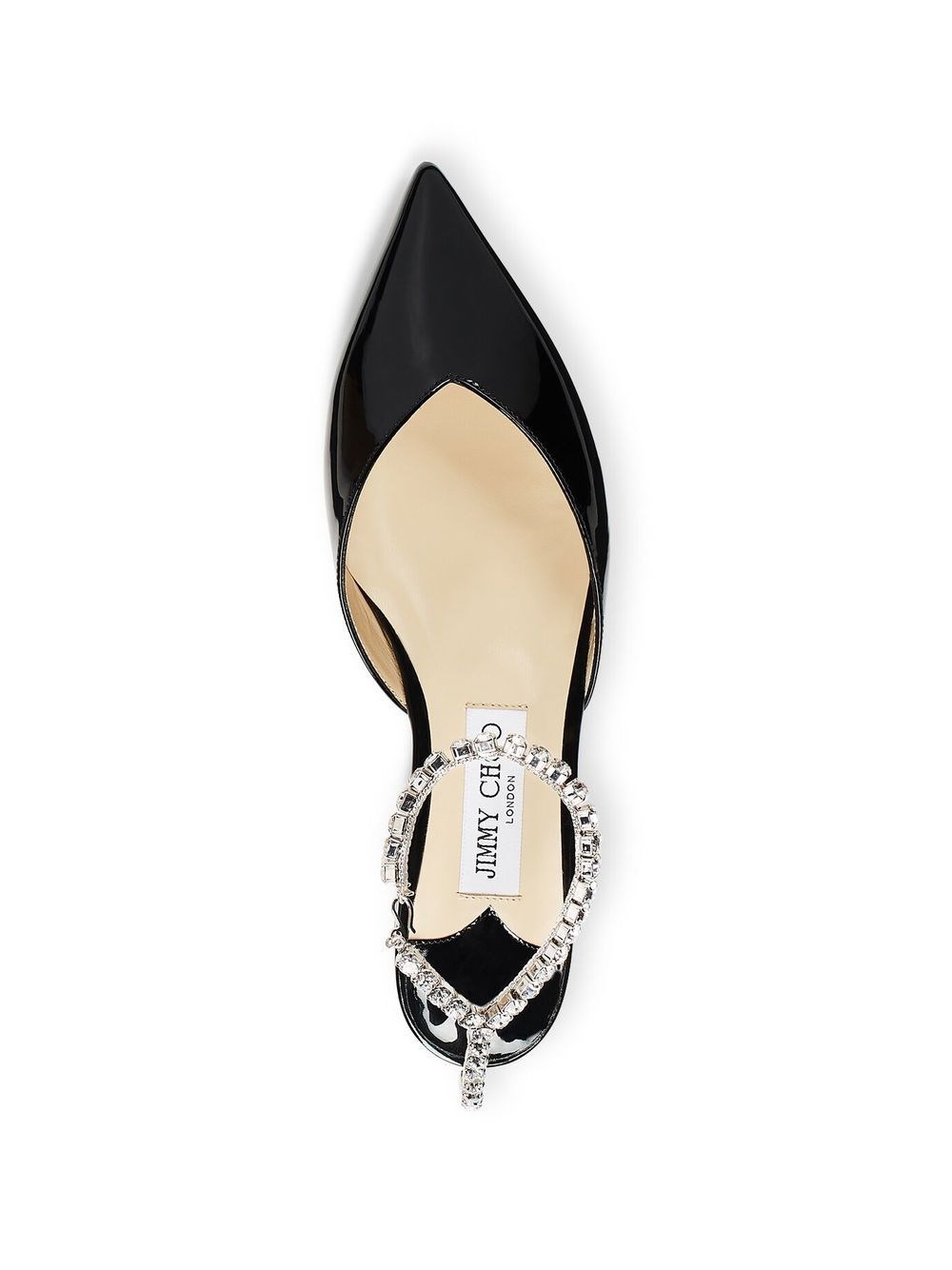 SAEDA FLAT BOB BLACK/CRYSTAL