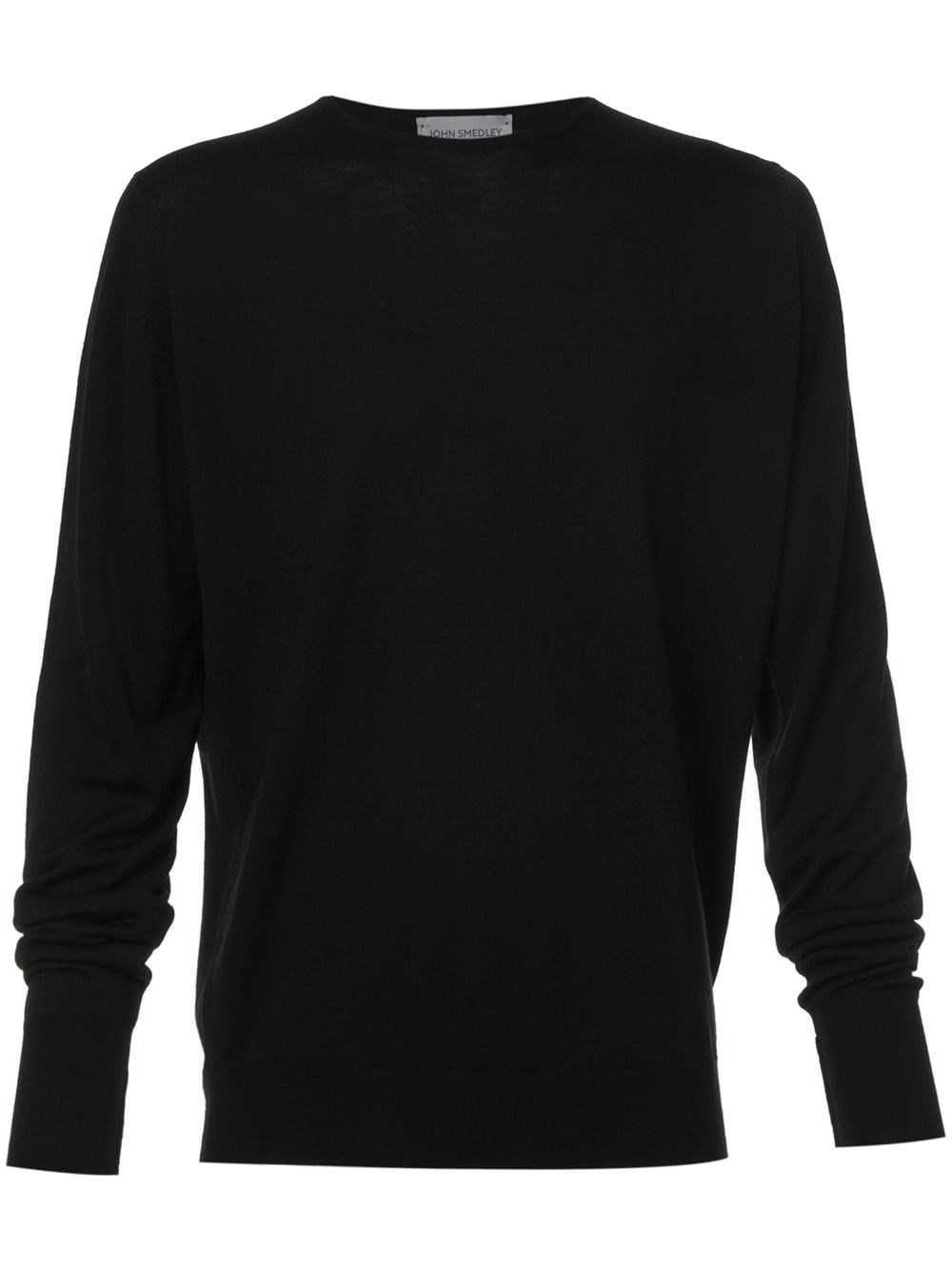 John Smedley Marcus Extra Fine Merino Wool Jumper In Black