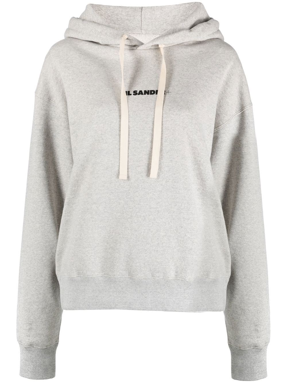 Shop Jil Sander Logo Sweater In Grey