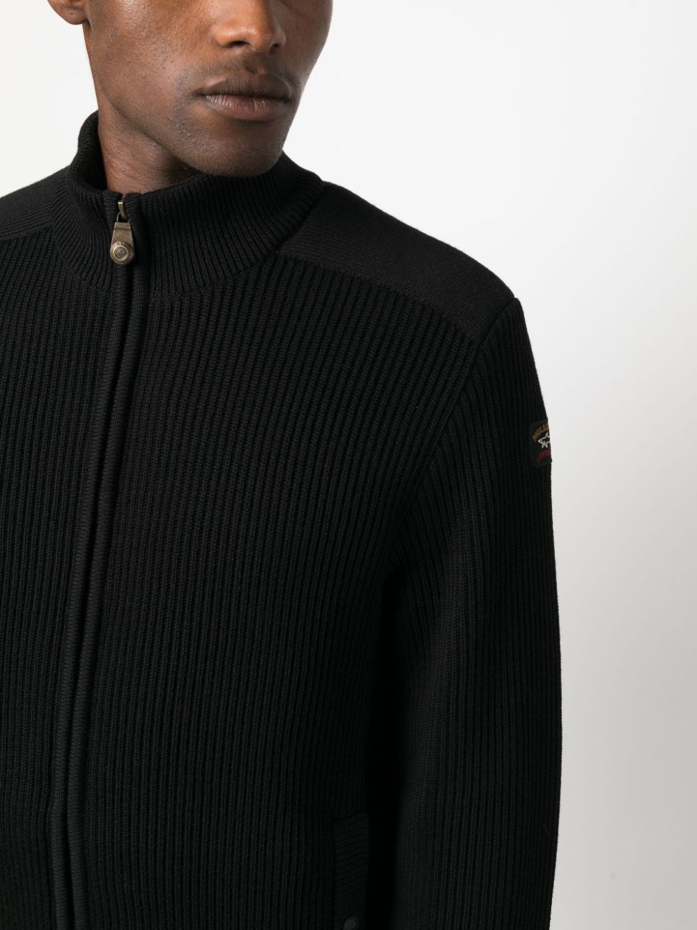 WOOL FULL ZIP SWEATER