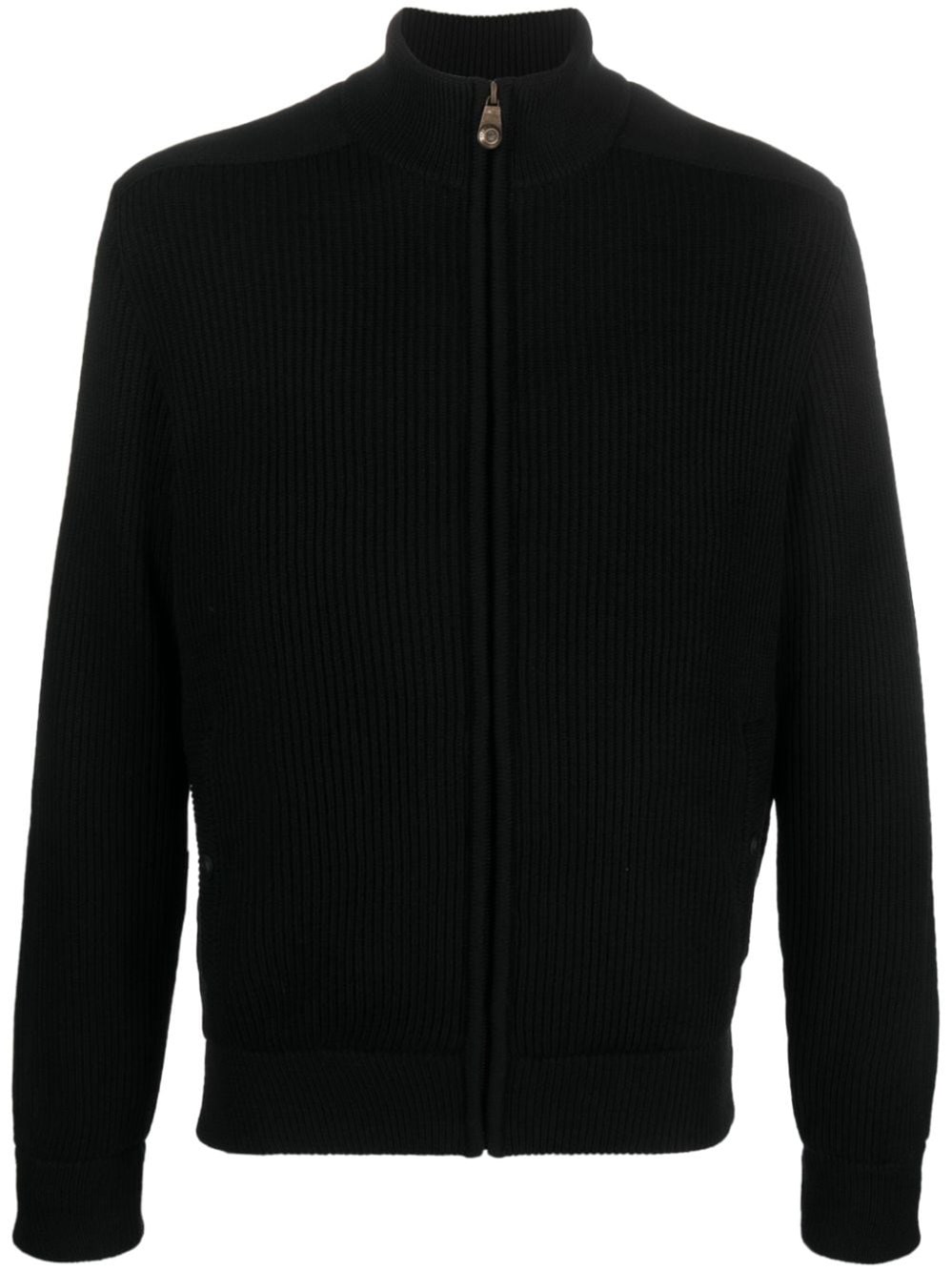 WOOL FULL ZIP SWEATER