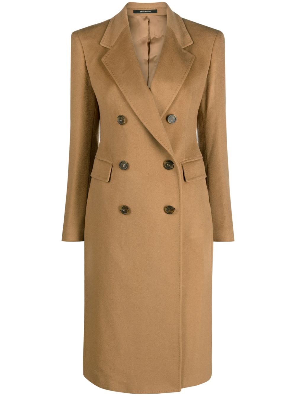 Shop Tagliatore Cappotto In Brown