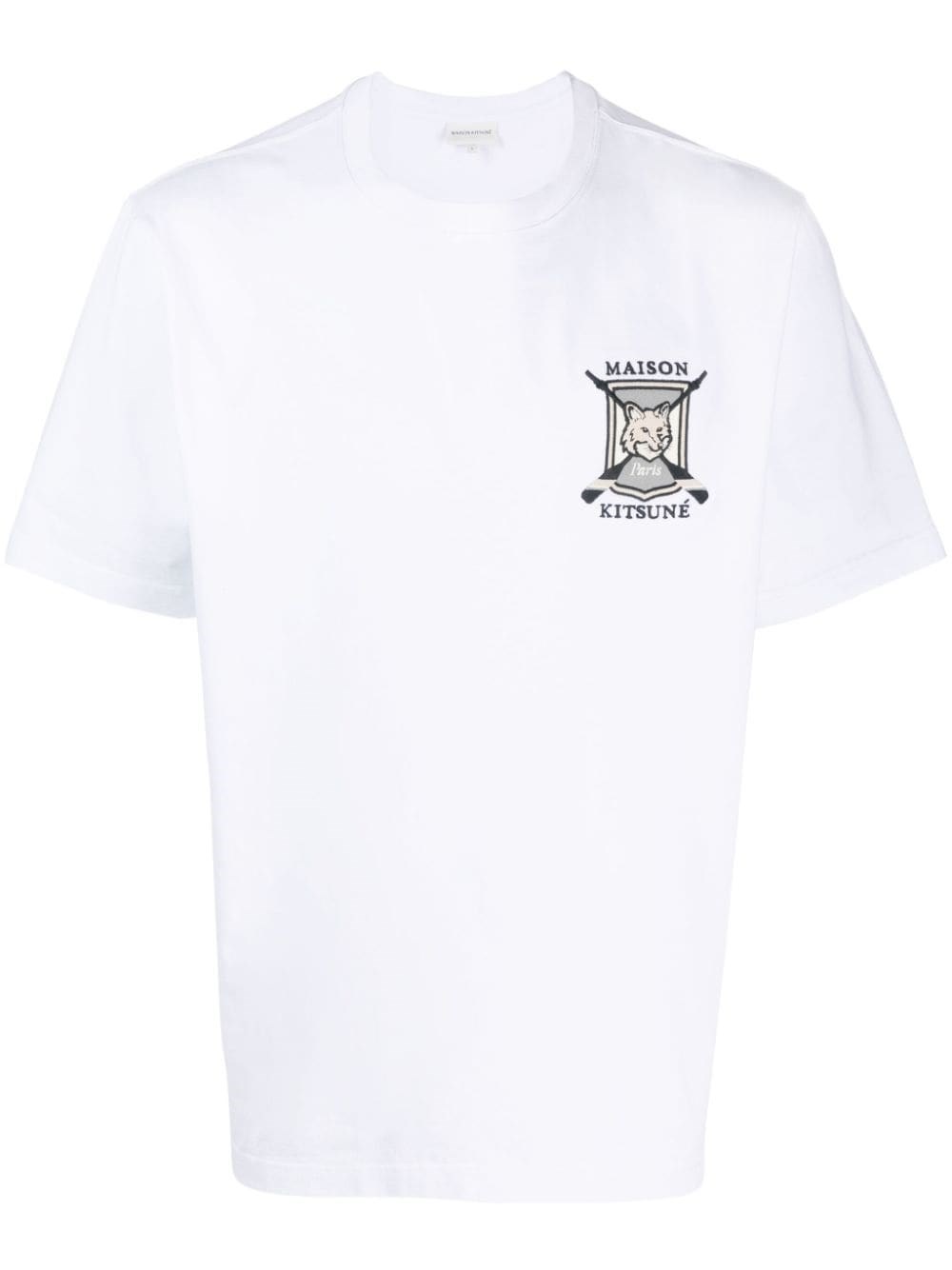 Maison Kitsuné Logo T-shirt In White