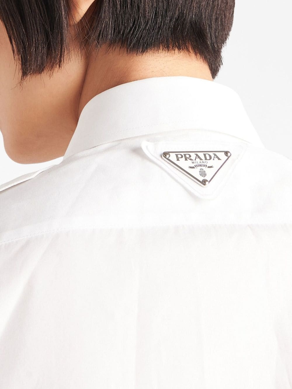  Logo-plaque safari shirt