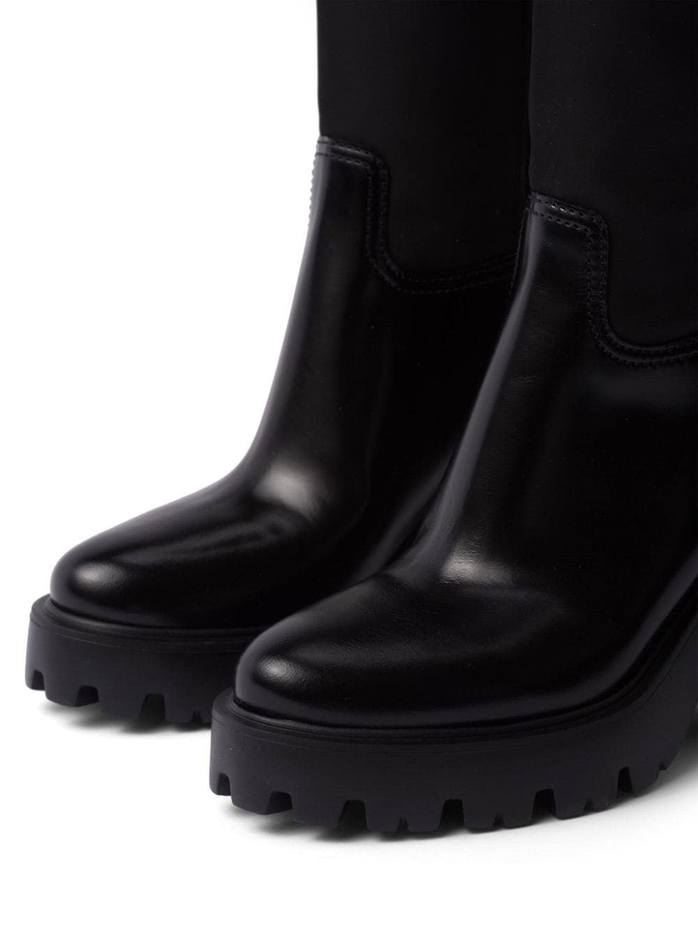 PRADA`s Re-Nylon knee-high boots
