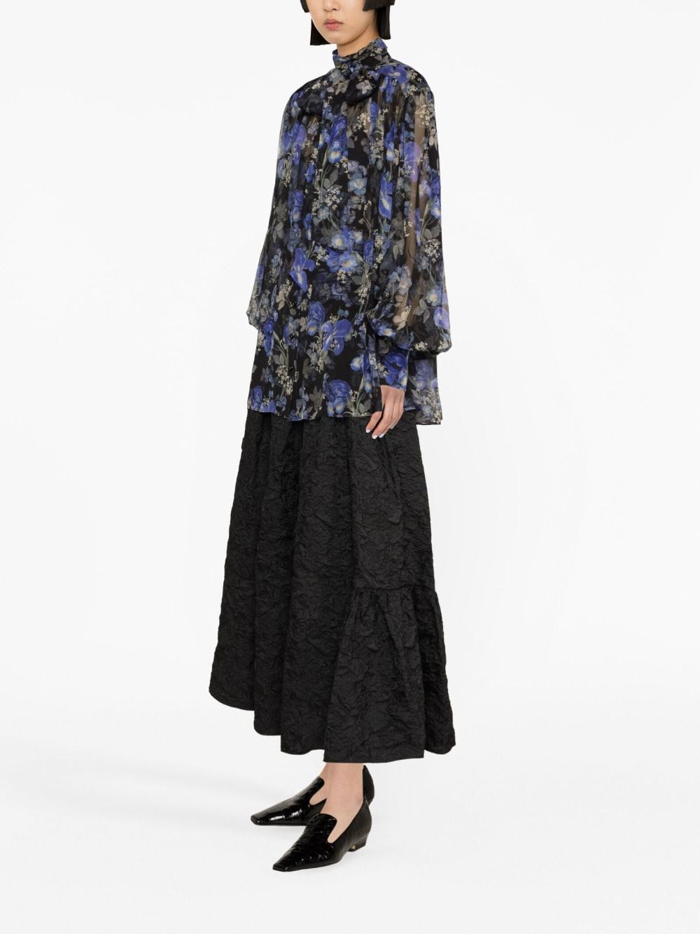 Lyrical Lantern silky Blouse