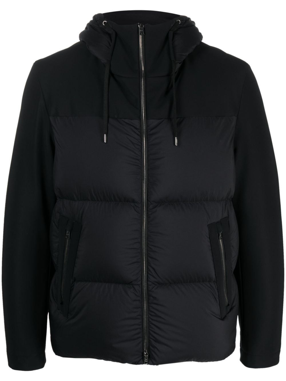HERNO PADDED HOODED DOWN JACKET