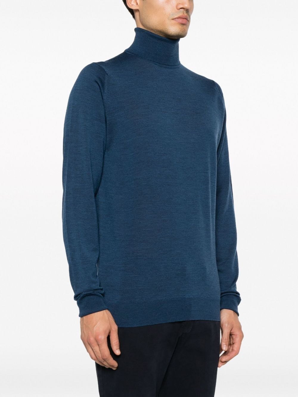 Richards` roll-neck wool Sweater