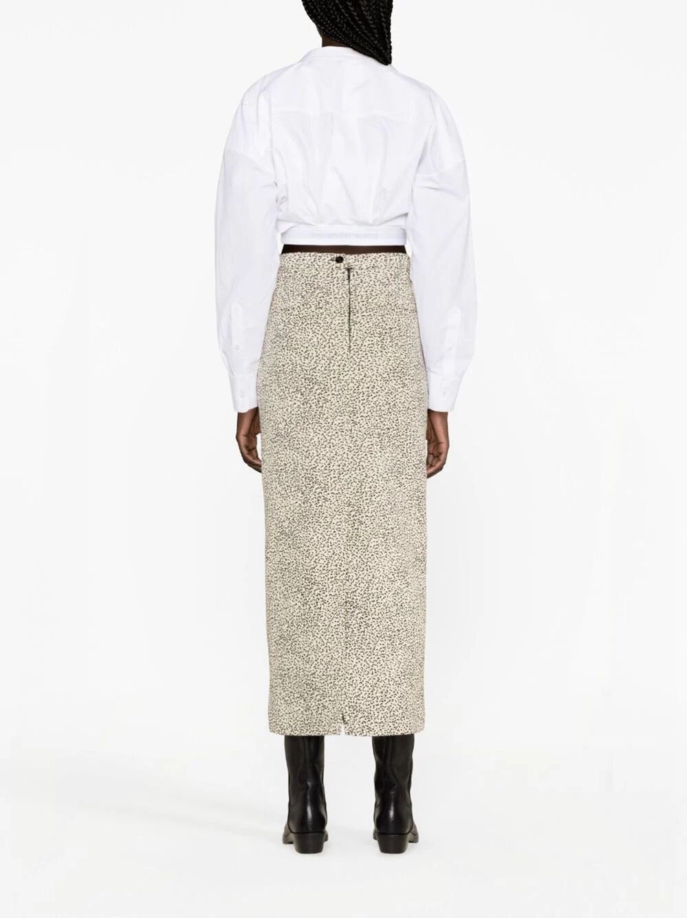 Layered Cropped Shirt