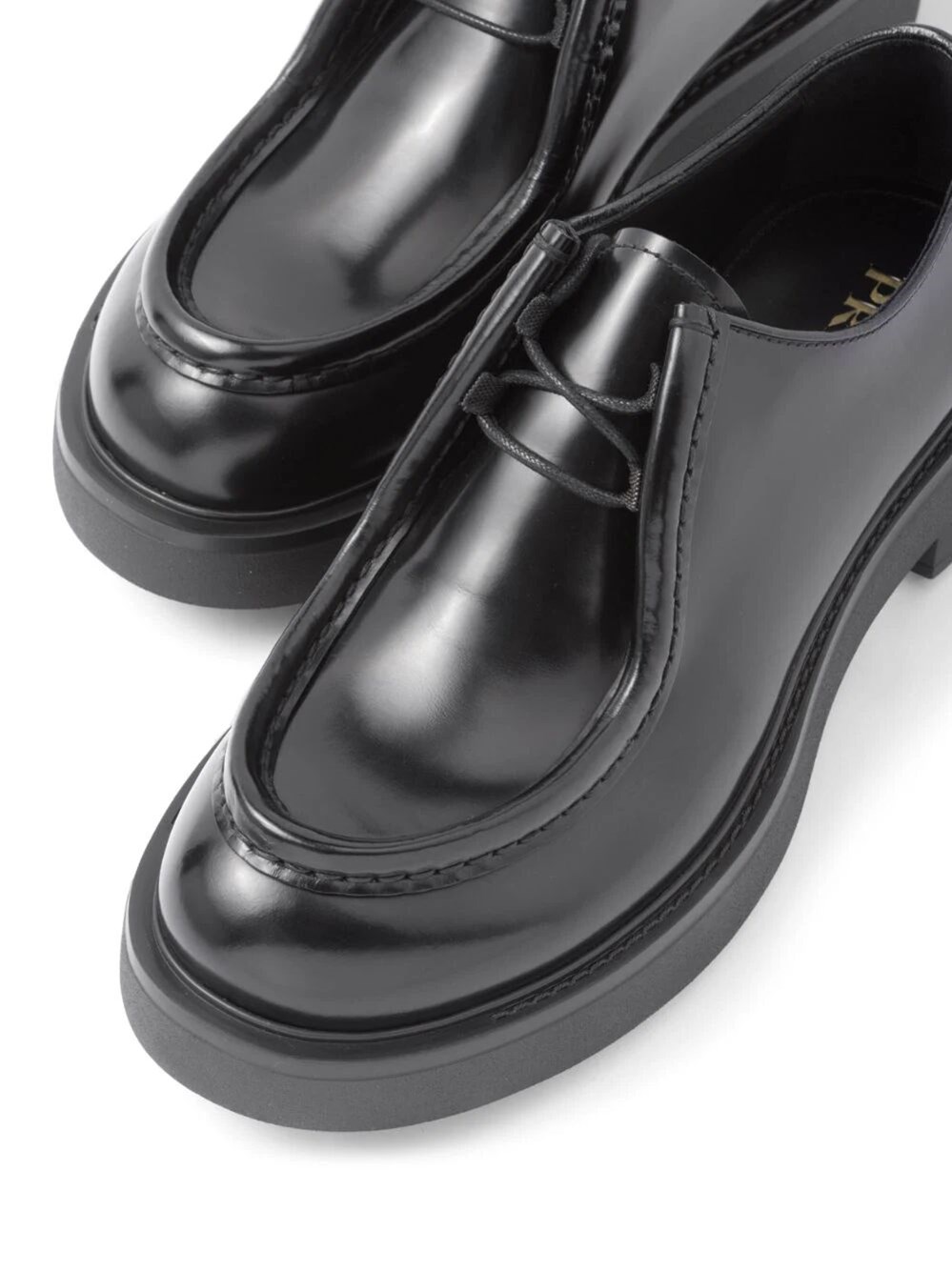 Brushed Leather Loafers