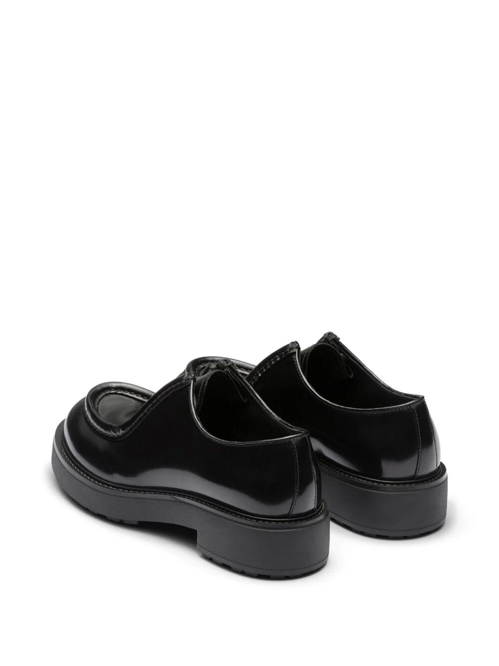 Brushed Leather Loafers