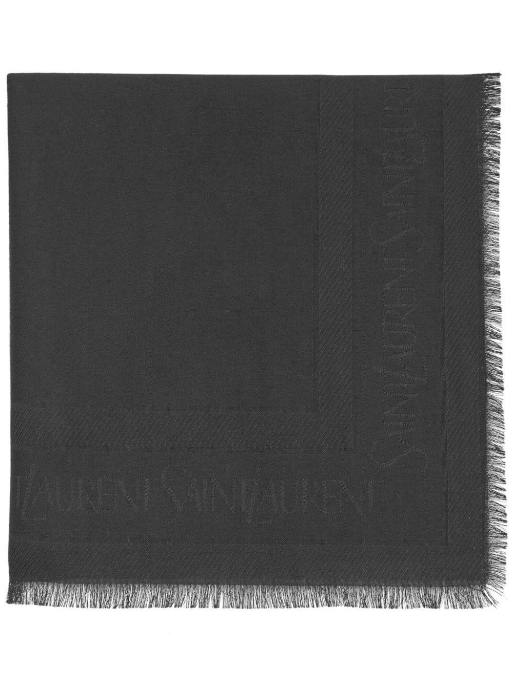 Jacquard logo Scarf