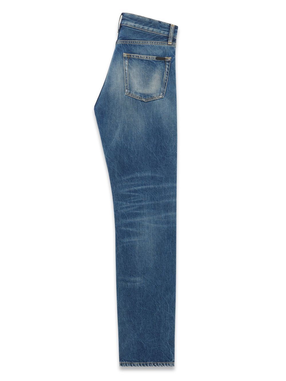 Whiskering-effect straight-leg Jeans