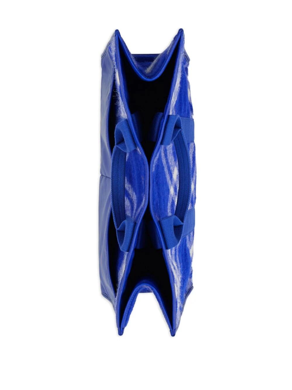 check-pattern shopper tote bag