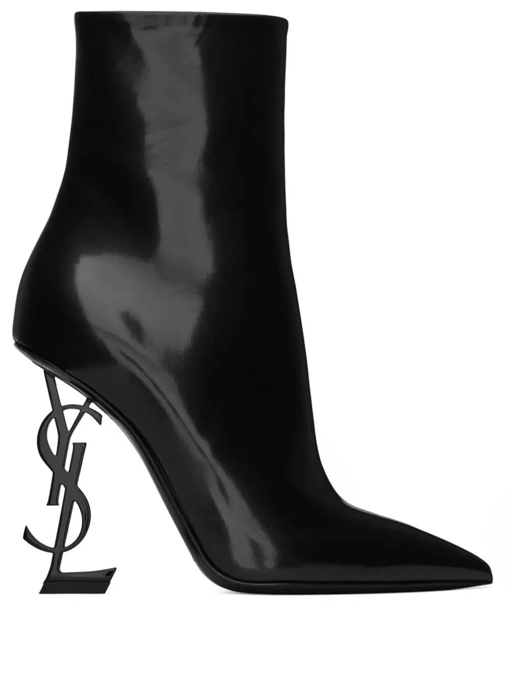 Saint Laurent Opyum 110mm Boots In Black