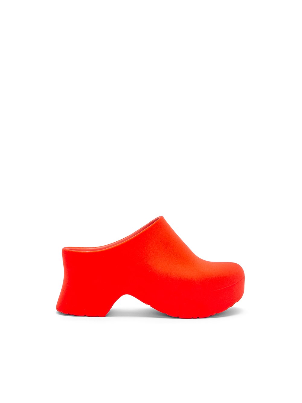 Terra Foam clog in flocked rubber