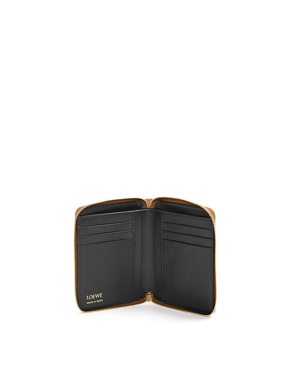 Knot compact zip wallet