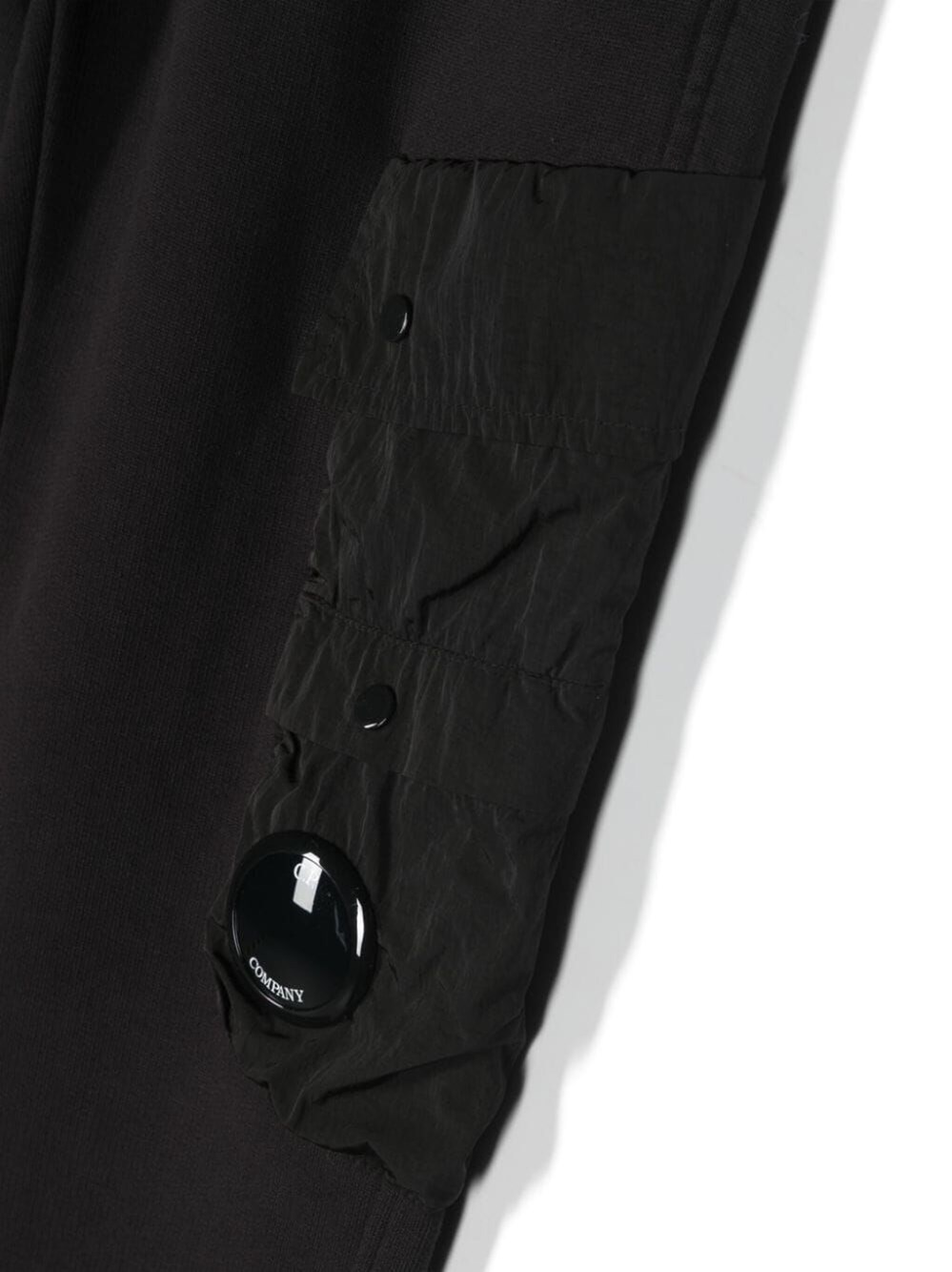 Lens-patch cargo track pants