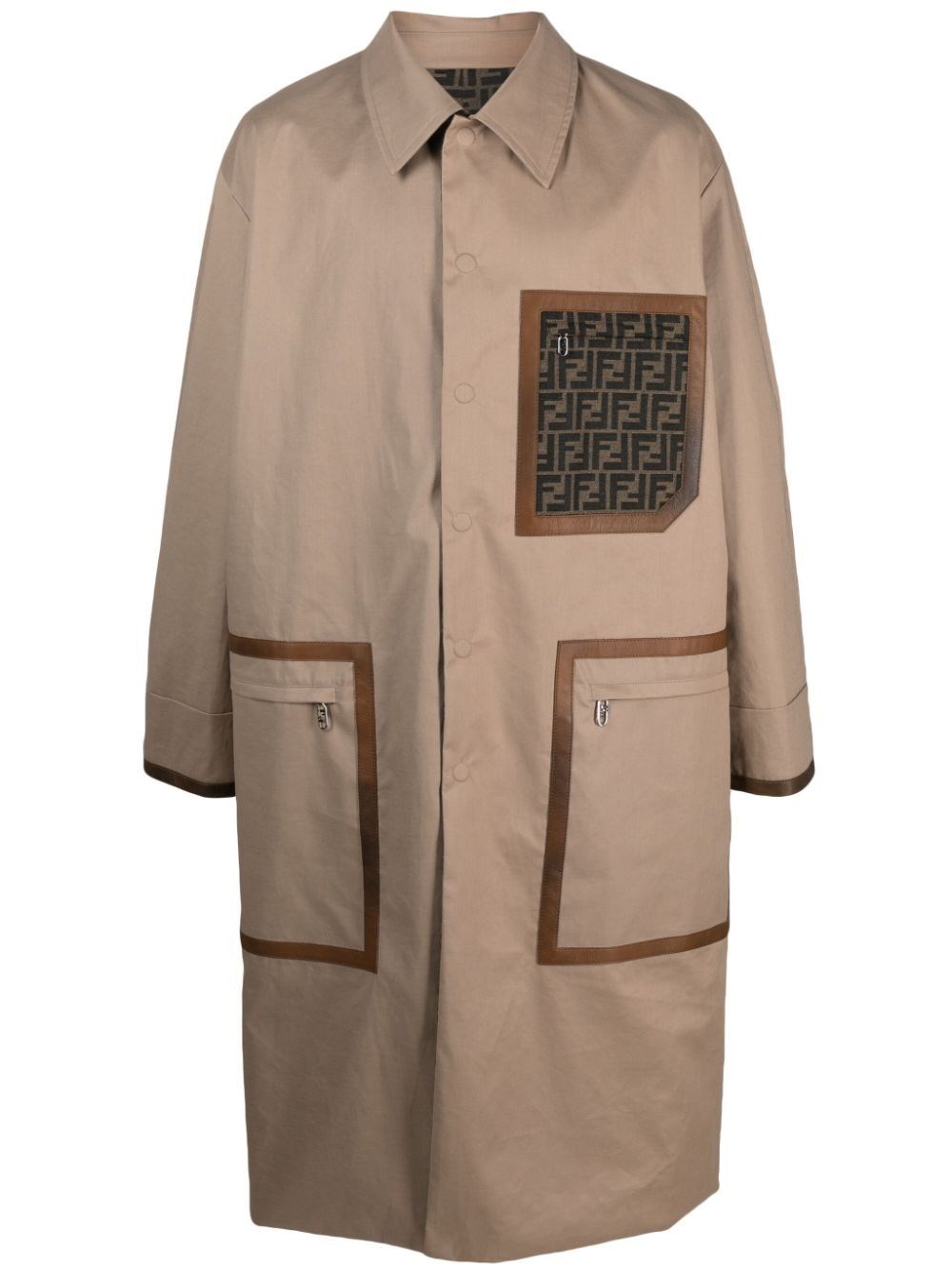 FABRIC TRENCH COAT