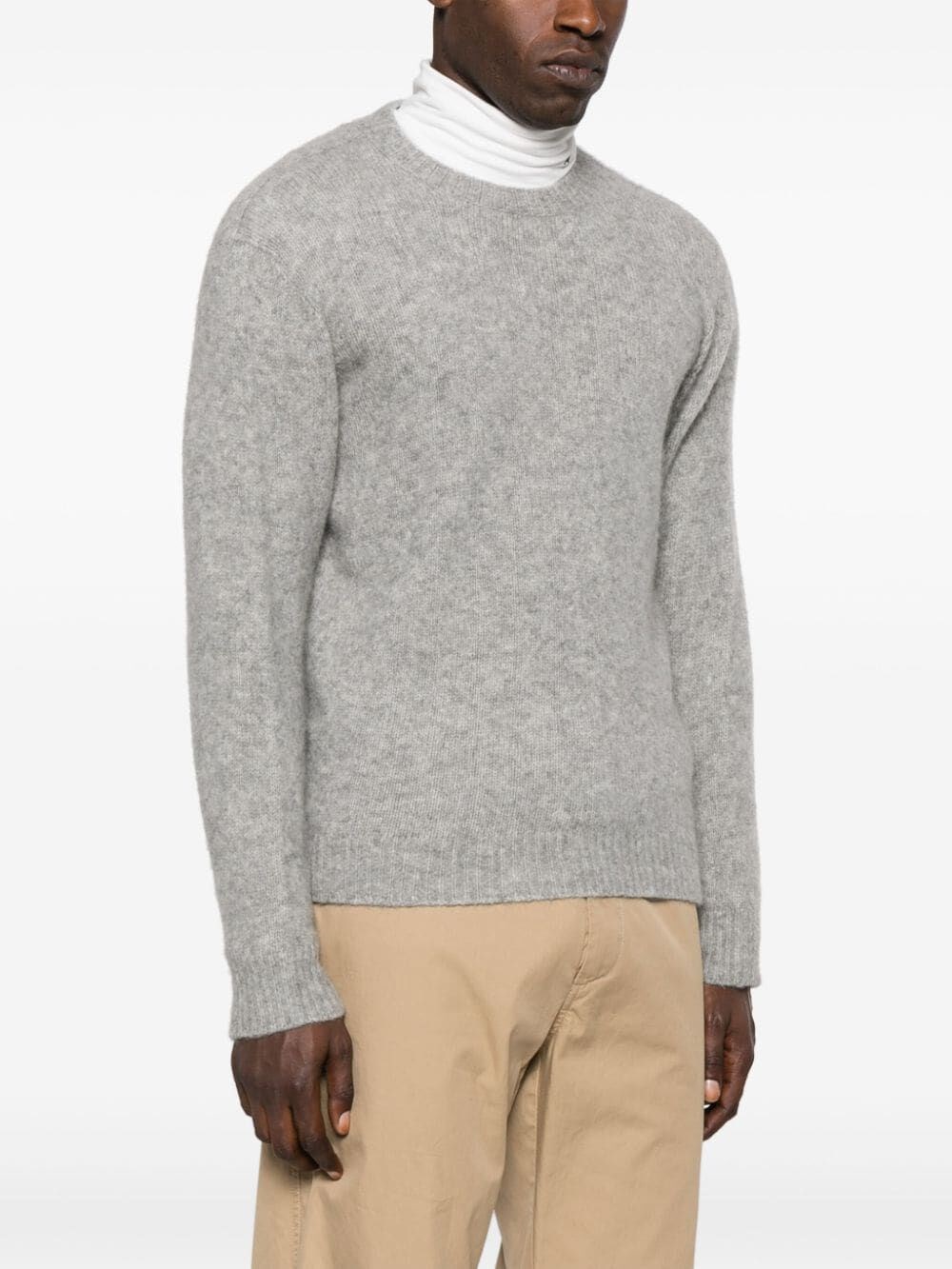 Roberto collina grey melange on sale sweater