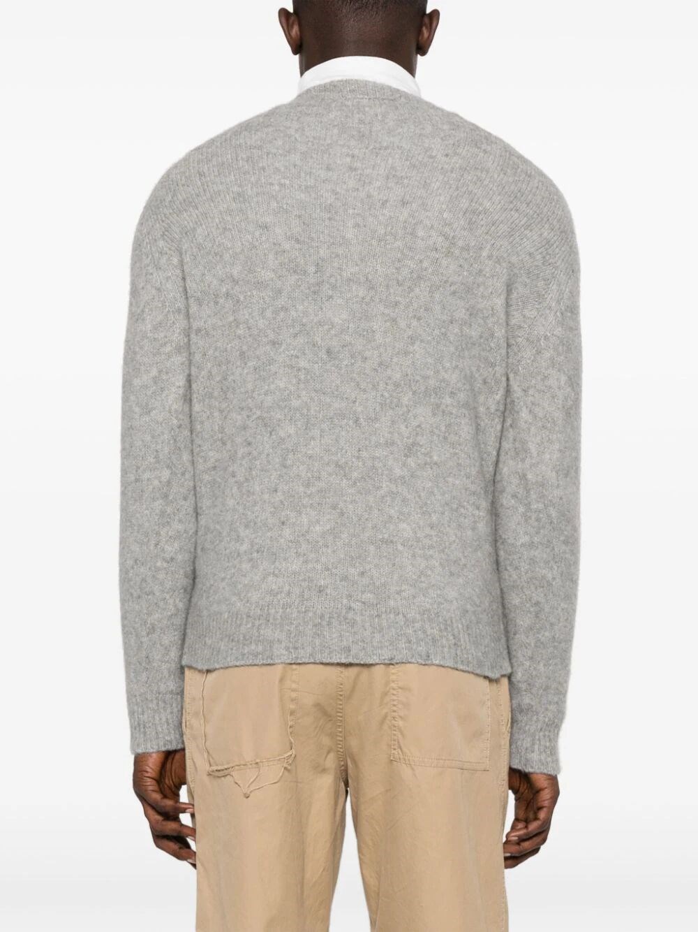 mélange effect pullover